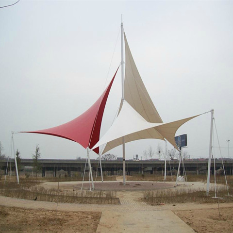 JG014 square landscape membrane structure canopy