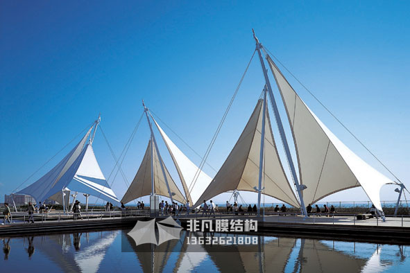 JG018 廣場(chǎng)景觀膜結(jié)構(gòu)雨棚