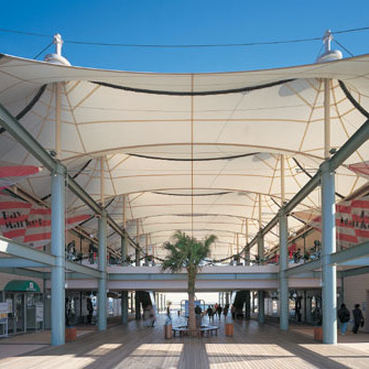 SY012 Roof membrane structure of shopping malls