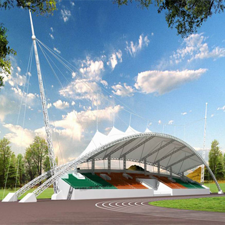 KT004 sports stand membrane structure