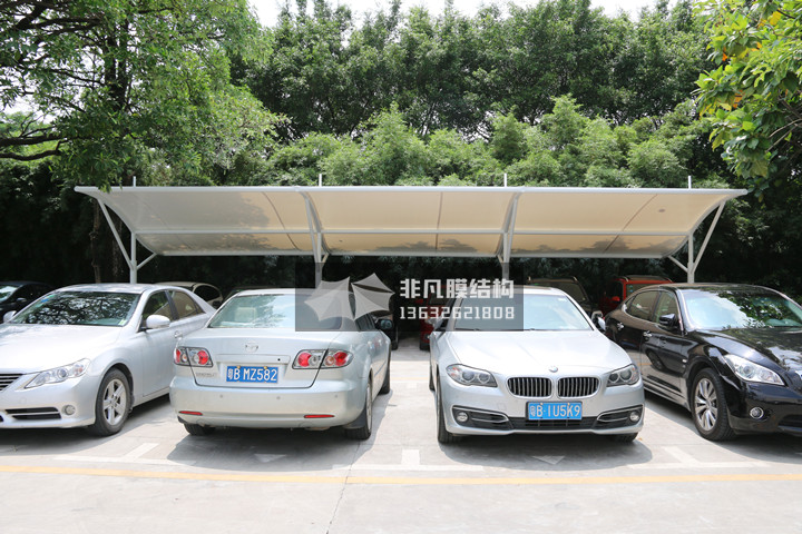 TC036 膜結(jié)構(gòu)停車棚 深圳華為生產(chǎn)基地