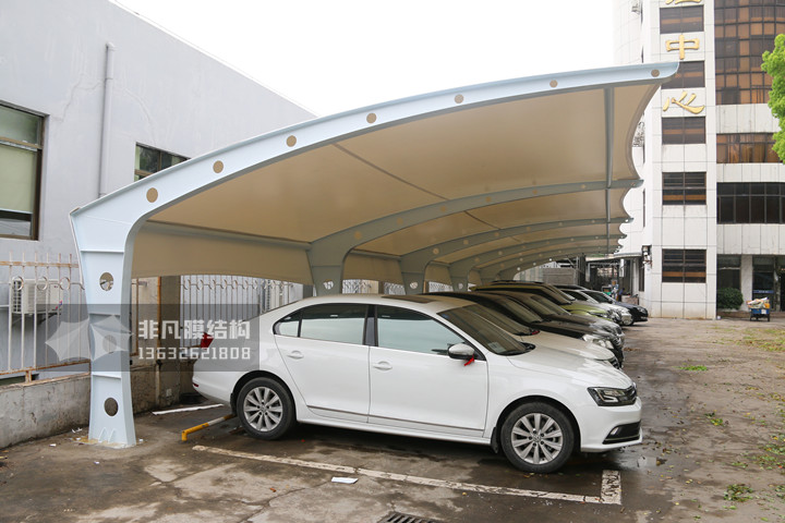 TC037 膜結(jié)構(gòu)停車棚 深圳制證中心