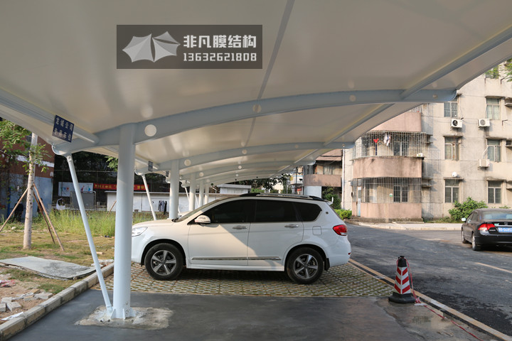 TC041 膜結(jié)構(gòu)停車棚 深圳龍城工業(yè)區(qū)